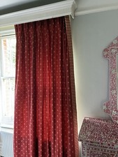 7FT FRENCH PLEATED COUNTRY RED