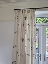 Next Linen Cream Floral Pencil