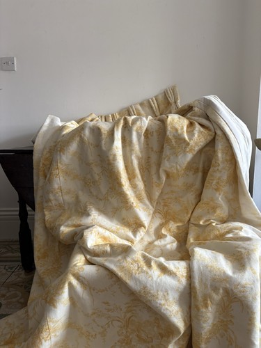 Pair liberty ochre - a, toile