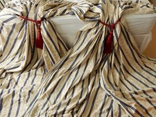 Vintage Huge French Pair Lined